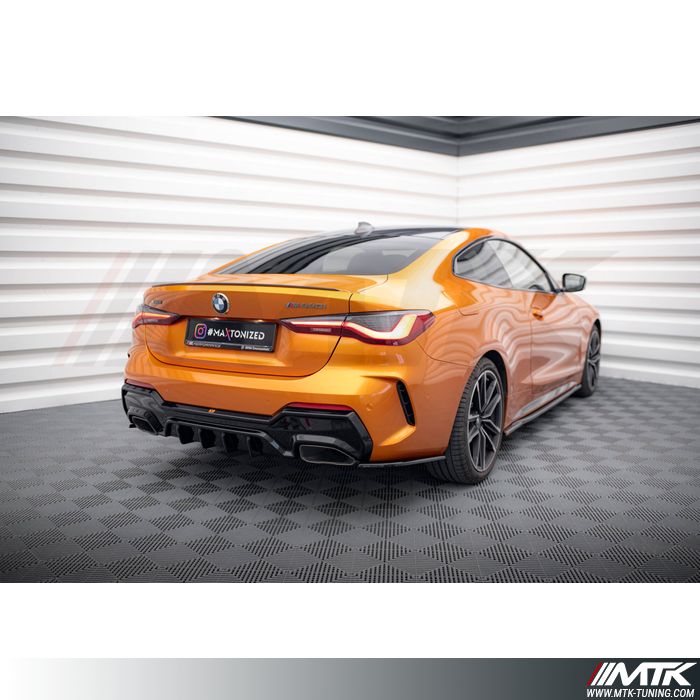 Lames latérales arrière Maxton V5  BMW Serie 4 G22 G23 M440I Coupé Cabriolet 2020>
